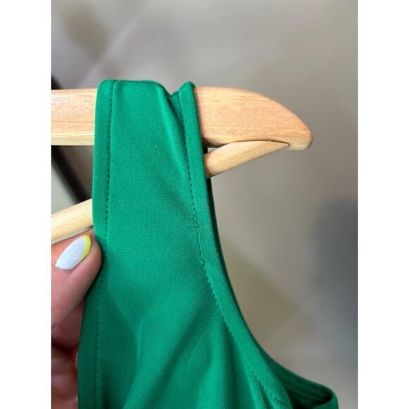 SELF-PORTRAIT Ruched Minidress Green Size 4 - Picture 8 of 10